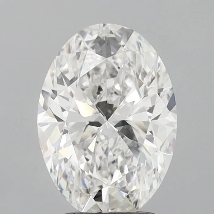 2.53 Carat E-VVS2 Oval Lab Diamond