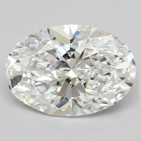 2.54 Carat D-VVS1 Oval Lab Diamond