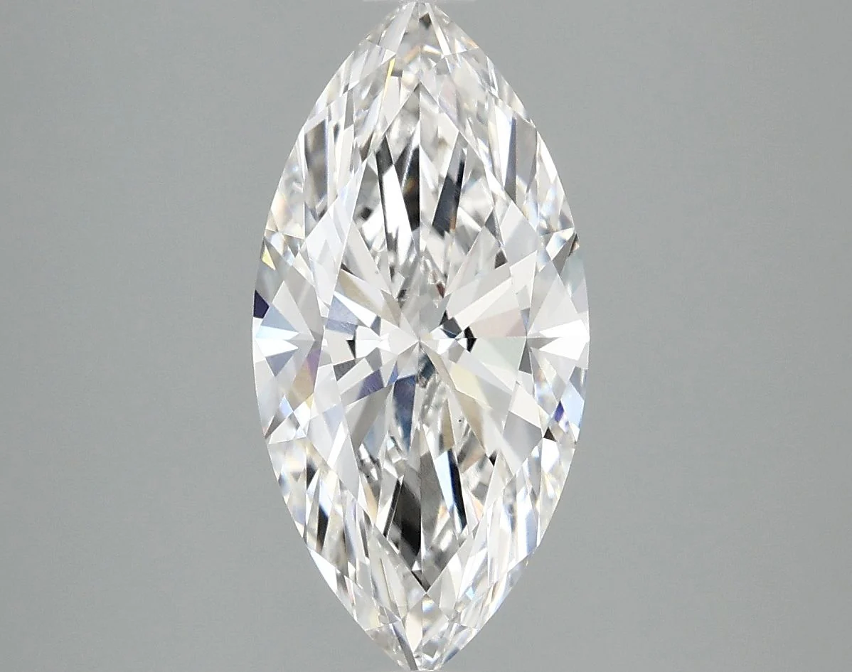2.56 Carat E-VS1 Marquise Lab Diamond
