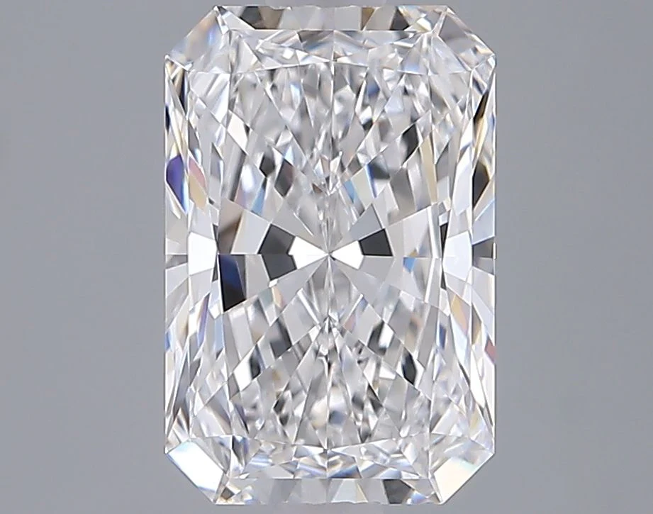 2.57 Carat D-VVS2 Radiant Lab Diamond