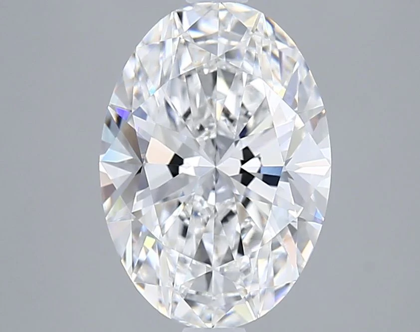 2.62 Carat D-VS1 Oval Lab Diamond