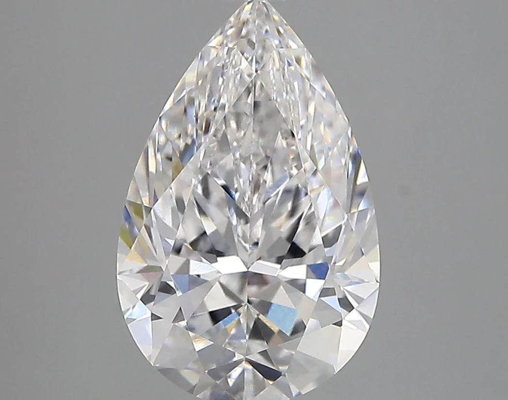 2.62 Carat E-VS1 Pear Lab Diamond