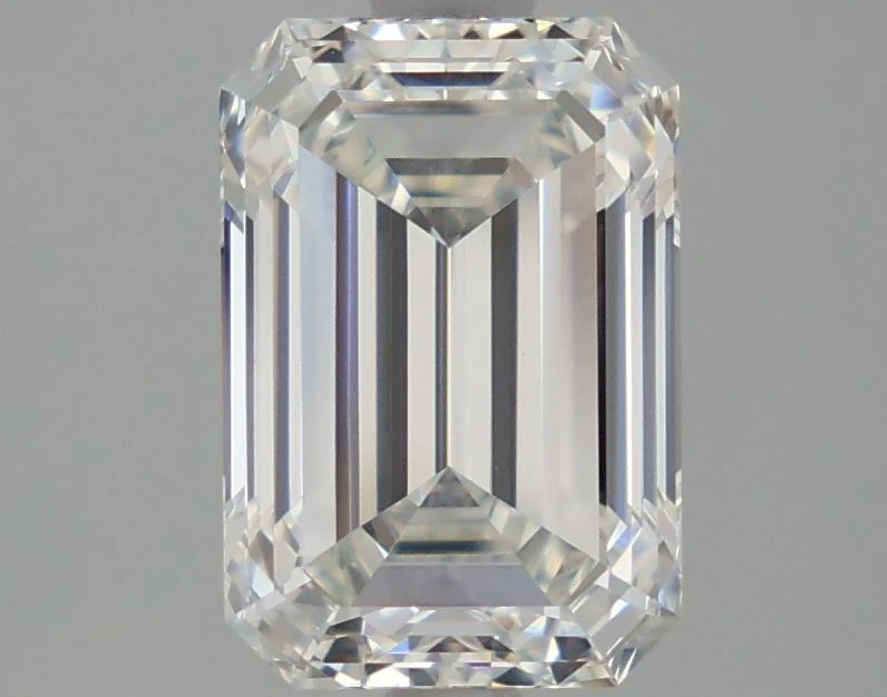 2.68 Carat F-VVS2 Emerald Lab Diamond