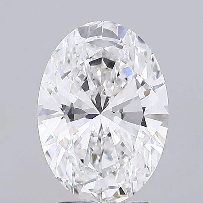 2.71 Carat E-VVS2 Oval Lab Diamond