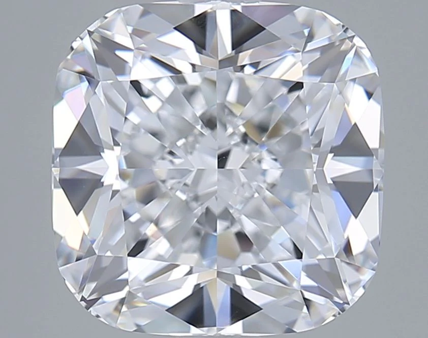 2.74 Carat D-VVS2 Cushion Lab Diamond