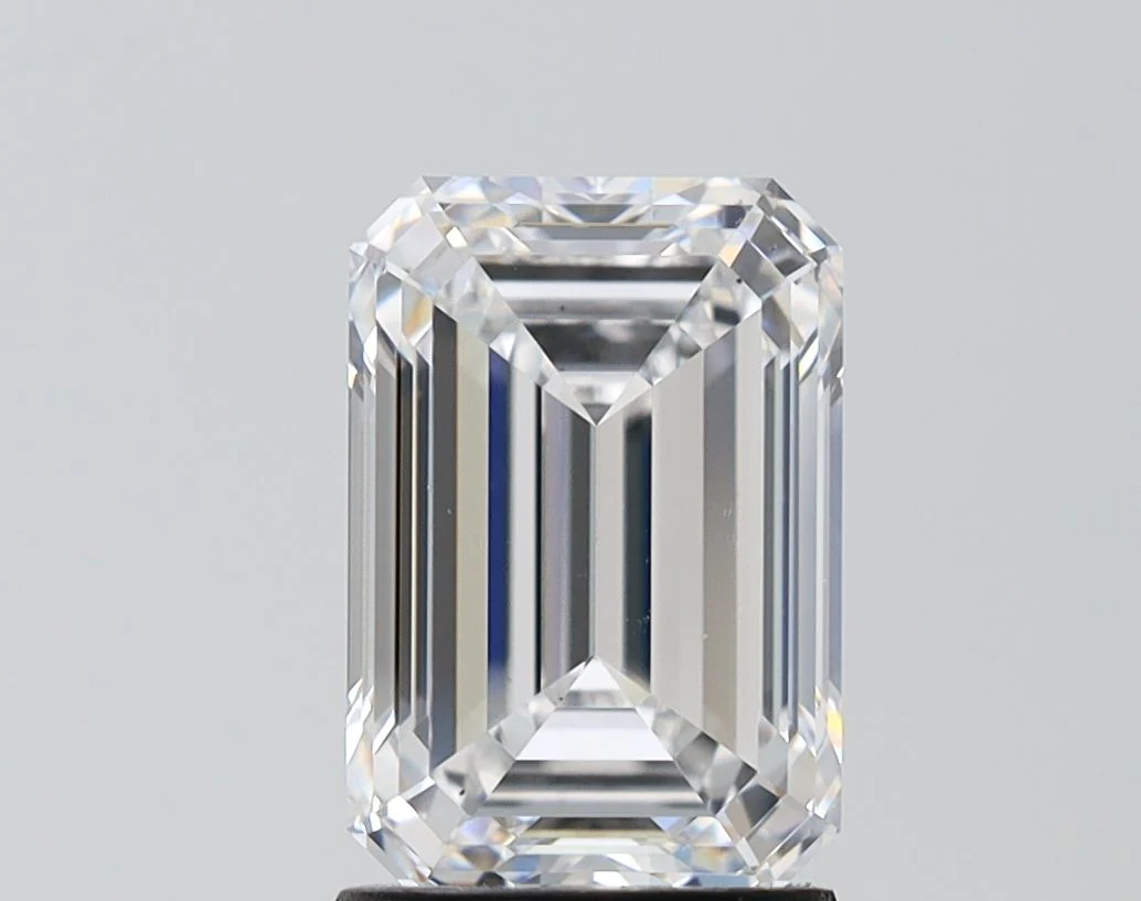 2.75 Carat D-VS2 Emerald Lab Diamond