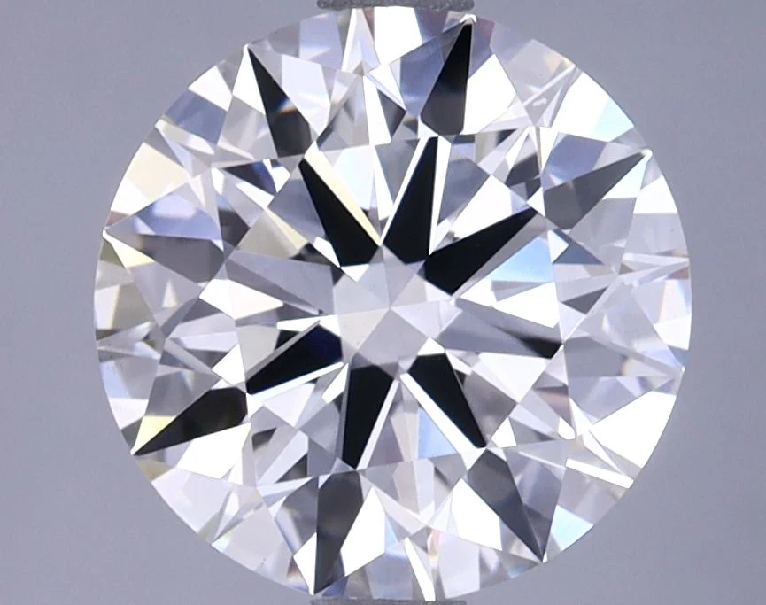 2.81 Carat F-VS1 Round Lab Diamond