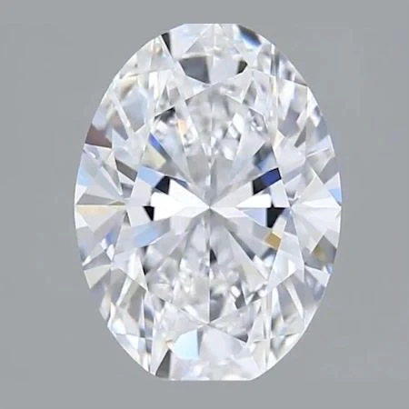 2.82 Carat E-VVS1 Oval Lab Diamond