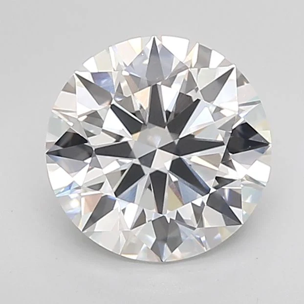 2.85 Carat D-VVS2 Round Lab Diamond
