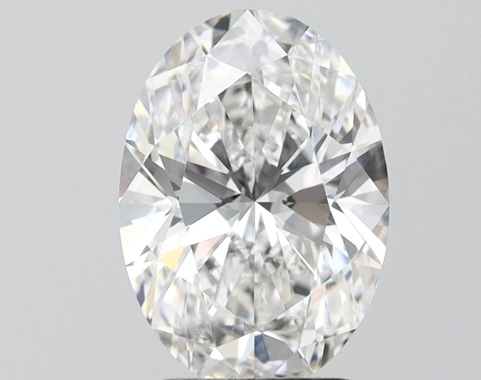 2.86 Carat D-VVS2 Oval Lab Diamond