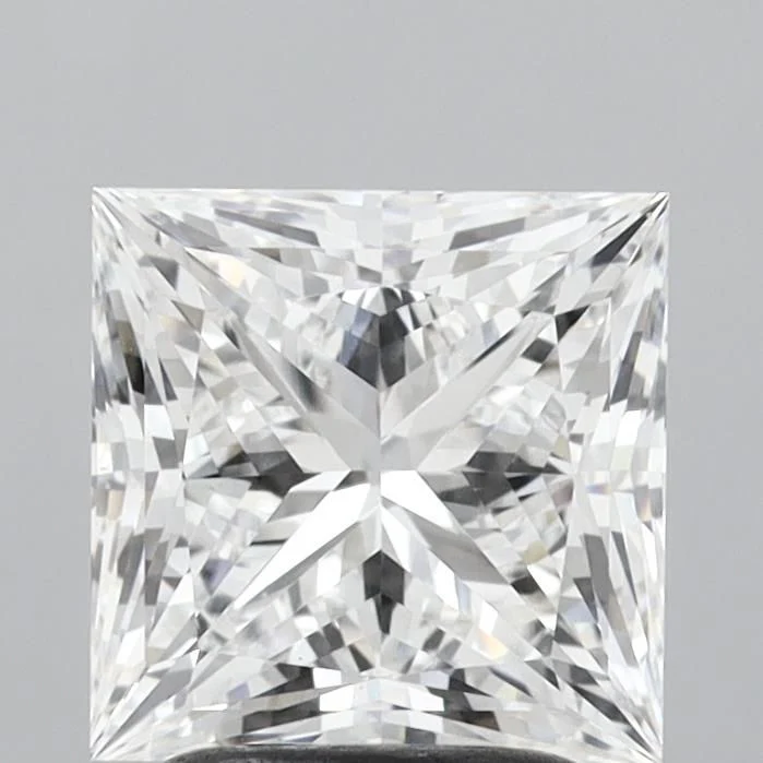 2.86 Carat E-VVS2 Princess Lab Diamond