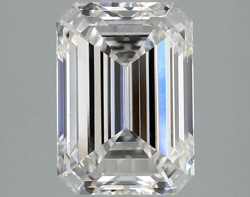 2.96 Carat D-VS1 Emerald Lab Diamond