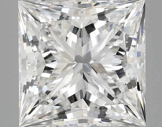 2.96 Carat D-VS1 Princess Lab Diamond