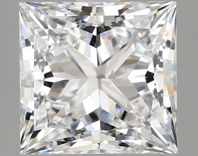 2.96 Carat D-VS1 Princess Lab Diamond