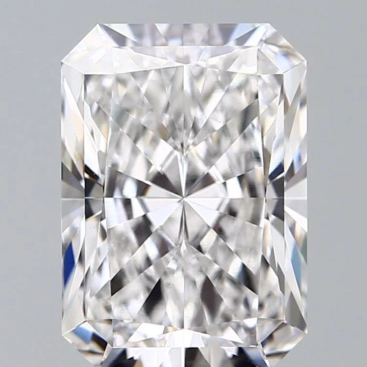 2.96 Carat D-VVS2 Radiant Lab Diamond