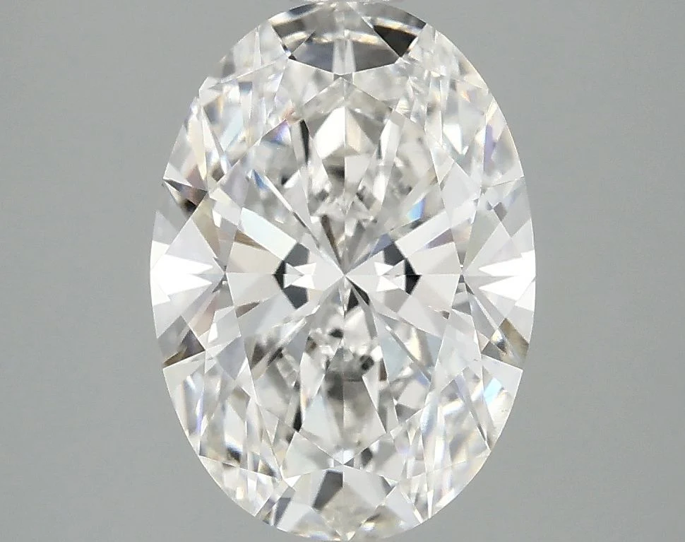 2.97 Carat F-VS1 Oval Lab Diamond