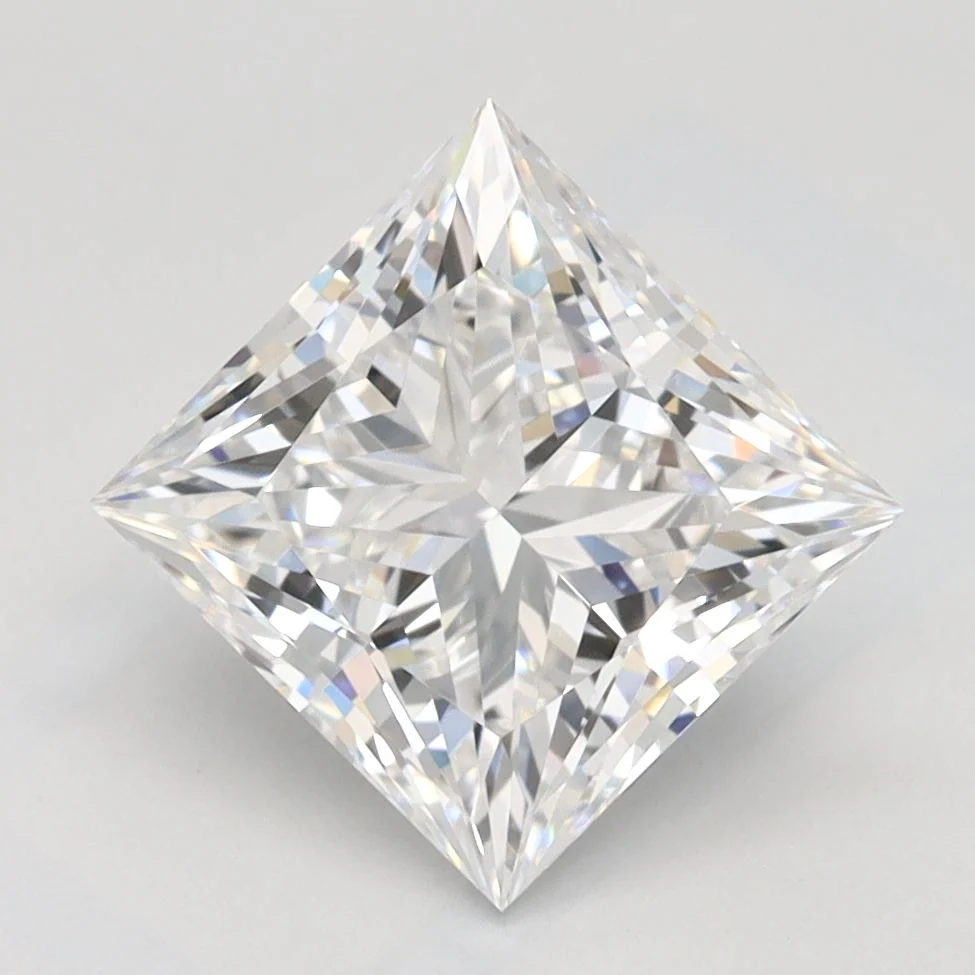 2 Carat D-VVS1 Princess Lab Diamond