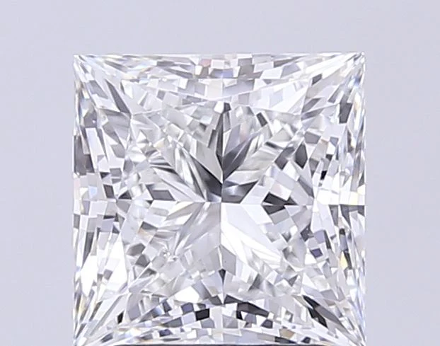 3.00 Carat E-VVS2 Princess Lab Diamond