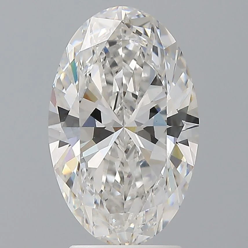 3.00 Carat F-VVS2 Oval Lab Diamond