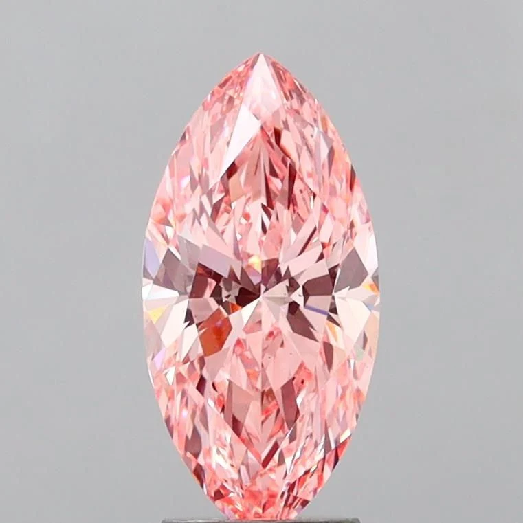 3.00 Carat Marquise Cut Fancy Pink
