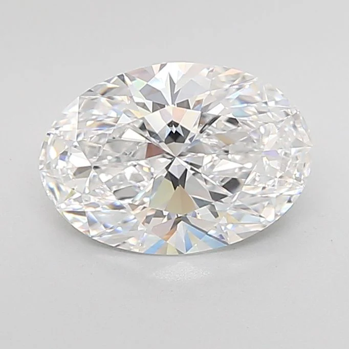 3.01 Carat D-IF Oval Lab Diamond