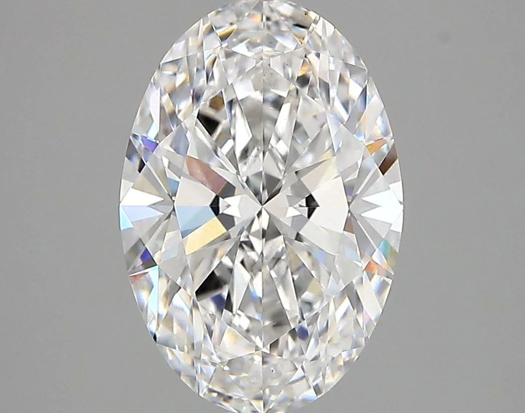 3.01 Carat D-VS1 Oval Lab Diamond