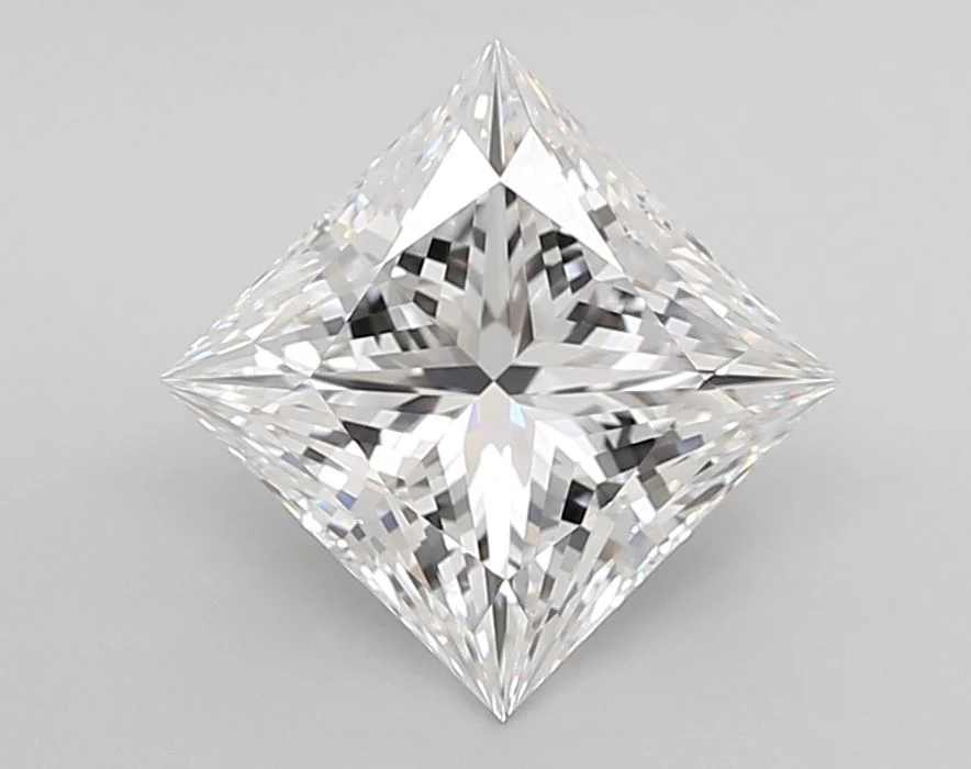 3.01 Carat D-VVS1 Princess Lab Diamond