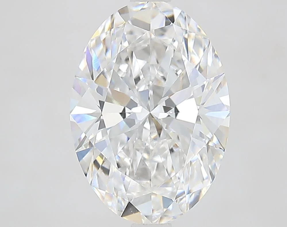 3.01 Carat D-VVS2 Oval Lab Diamond