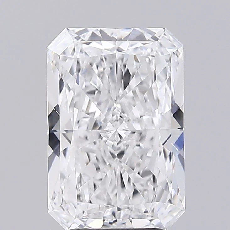 3.01 Carat D-VVS2 Radiant Lab Diamond