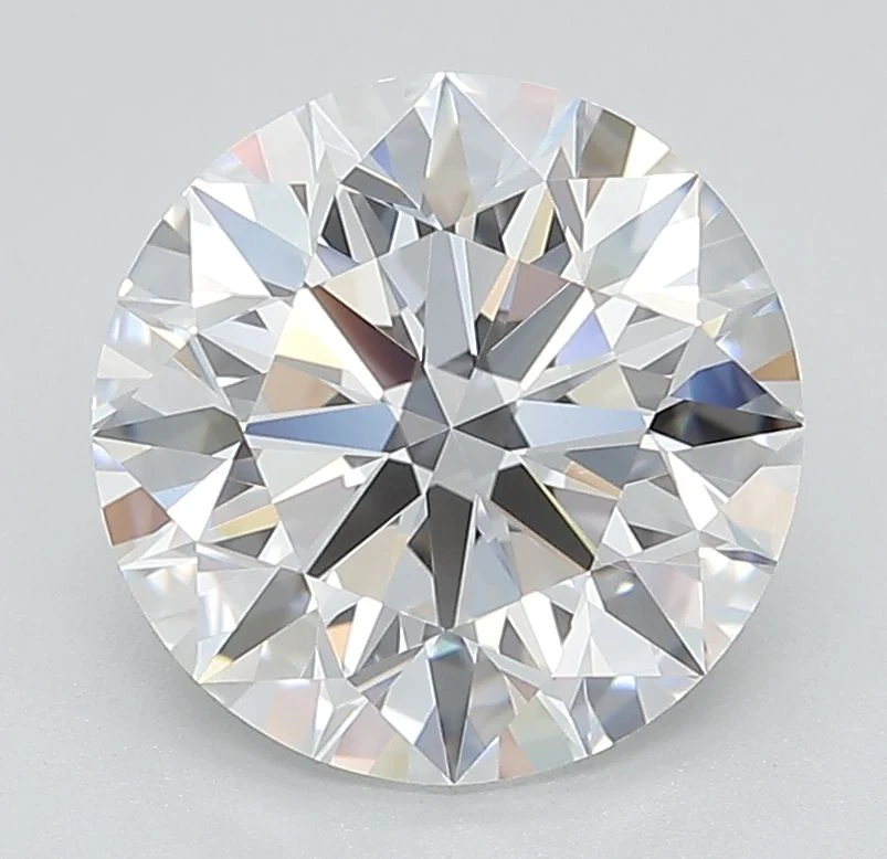 3.01 Carat D-VVS2 Round Lab Diamond