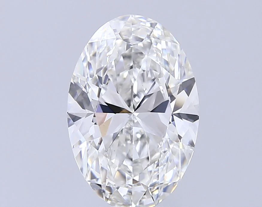 3.01 Carat F-VS1 Oval Lab Diamond