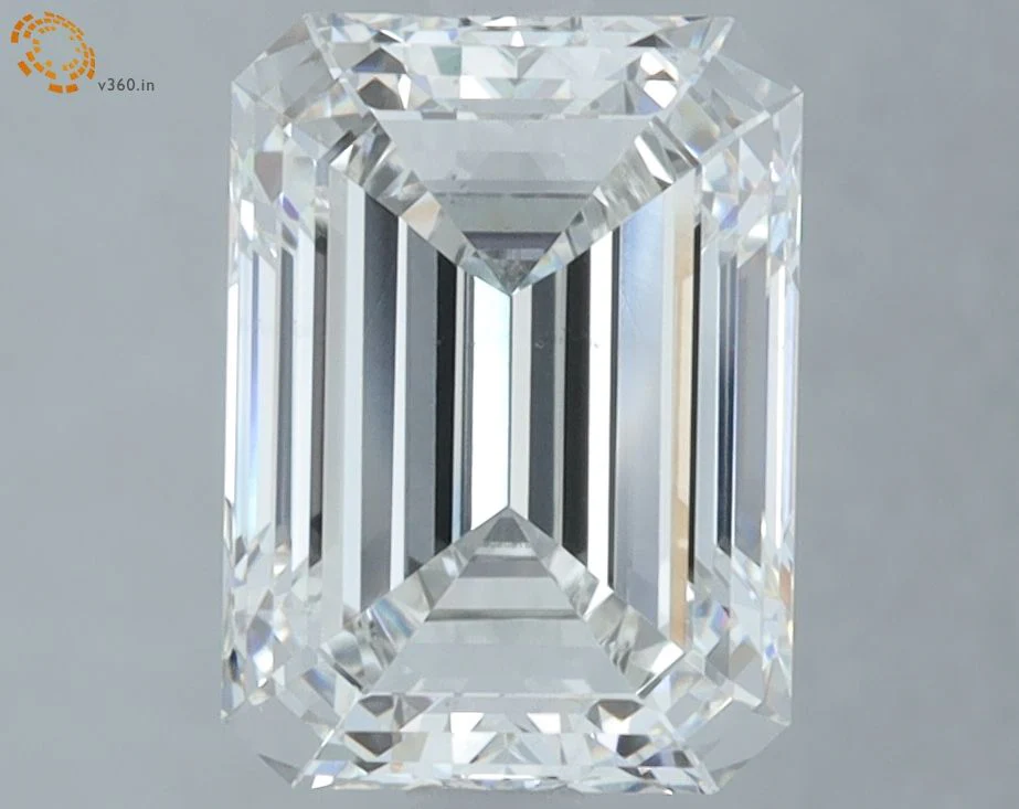 3.01 Carat F-VS2 Emerald Lab Diamond