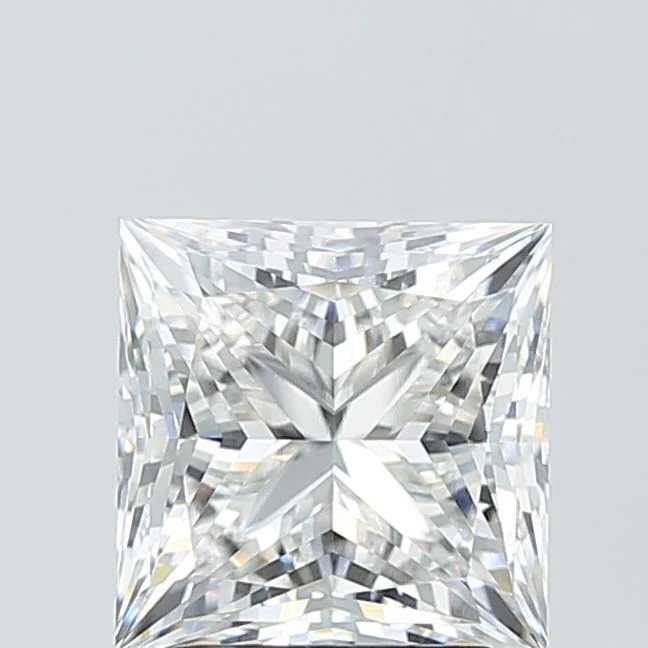 3.01 Carat F-VVS2 Princess Lab Diamond