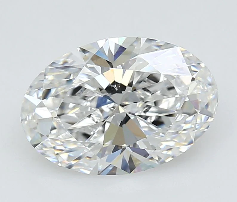 3.02 Carat D-VS1 Oval Lab Diamond