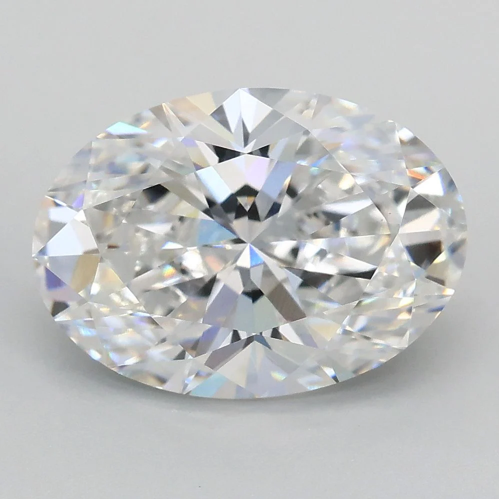 3.02 Carat D-VVS2 Oval Lab Diamond