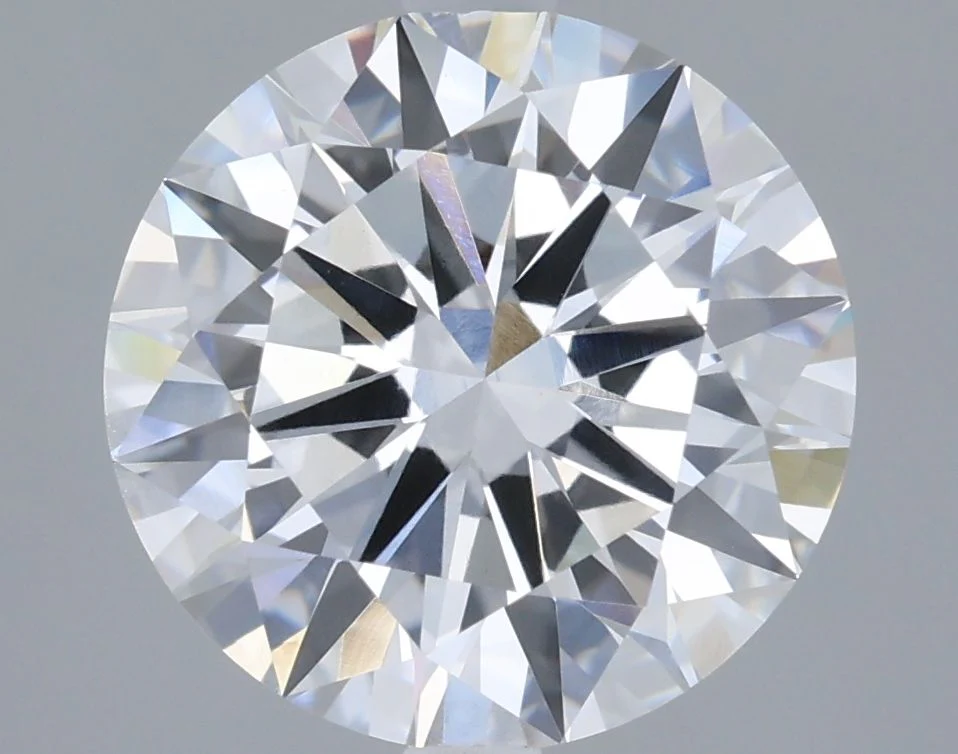 3.02 Carat D-VVS2 Round Lab Diamond