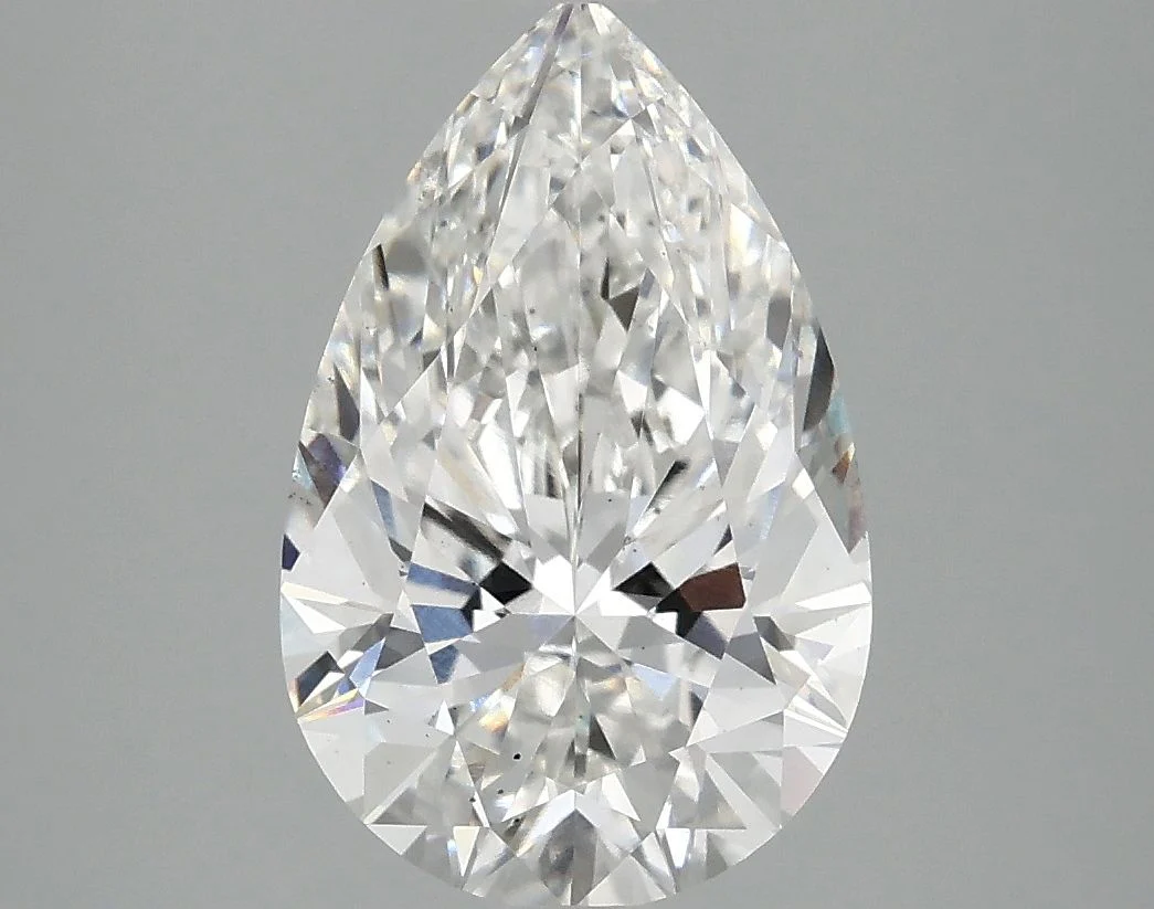 3.02 Carat E-VS2 Pear Lab Diamond