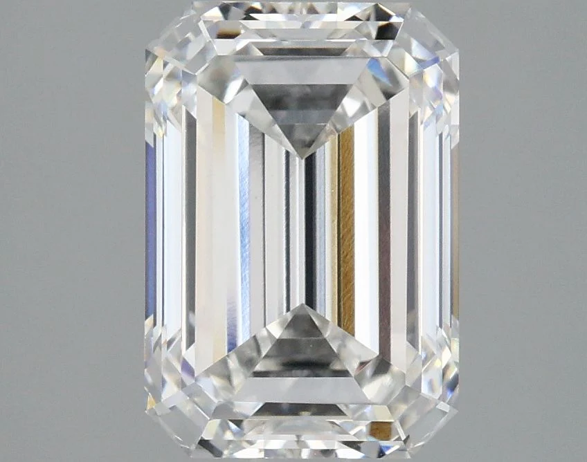 3.02 Carat F-VVS1 Emerald Lab Diamond