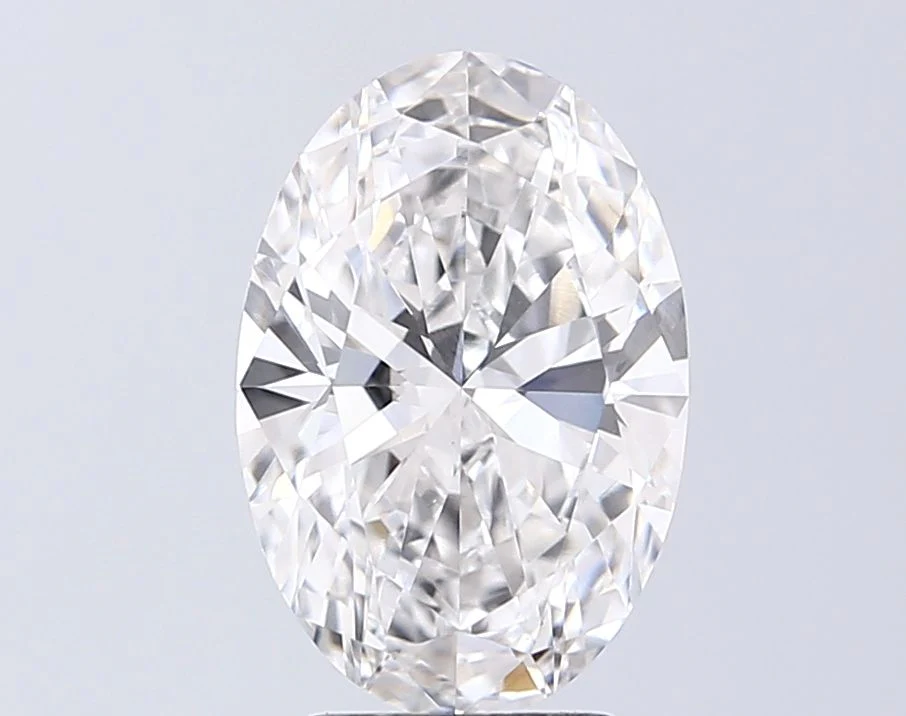 3.02 Carat F-VVS2 Oval Lab Diamond