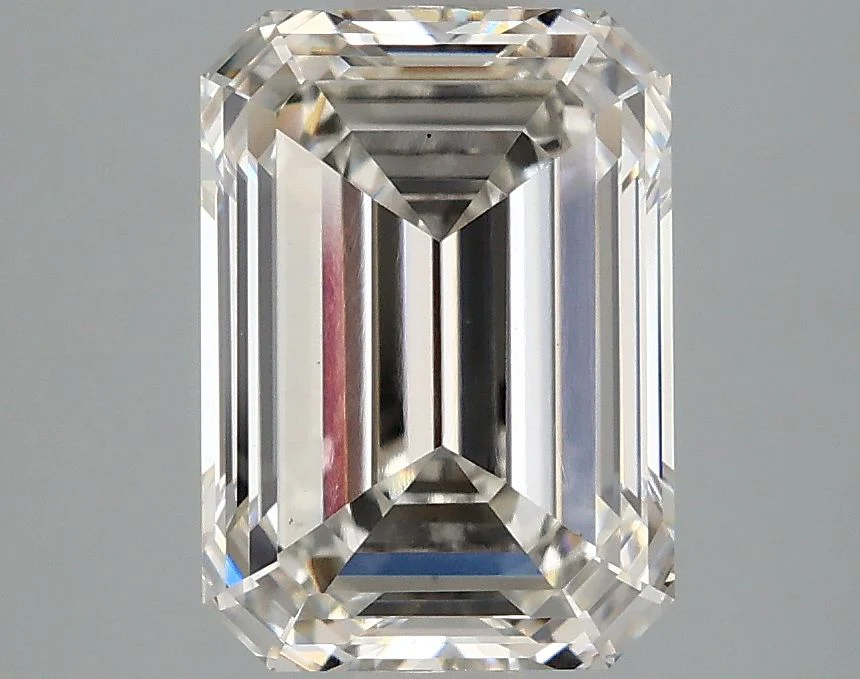 3.02 Carat H-VS1 Emerald Lab Diamond