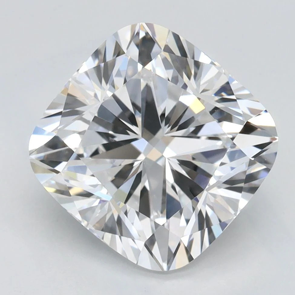 3.03 Carat D-VVS1 Cushion Lab Diamond
