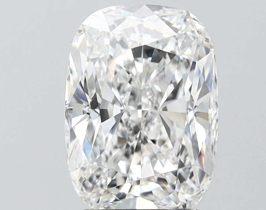 3.03 Carat D-VVS2 Cushion Lab Diamond
