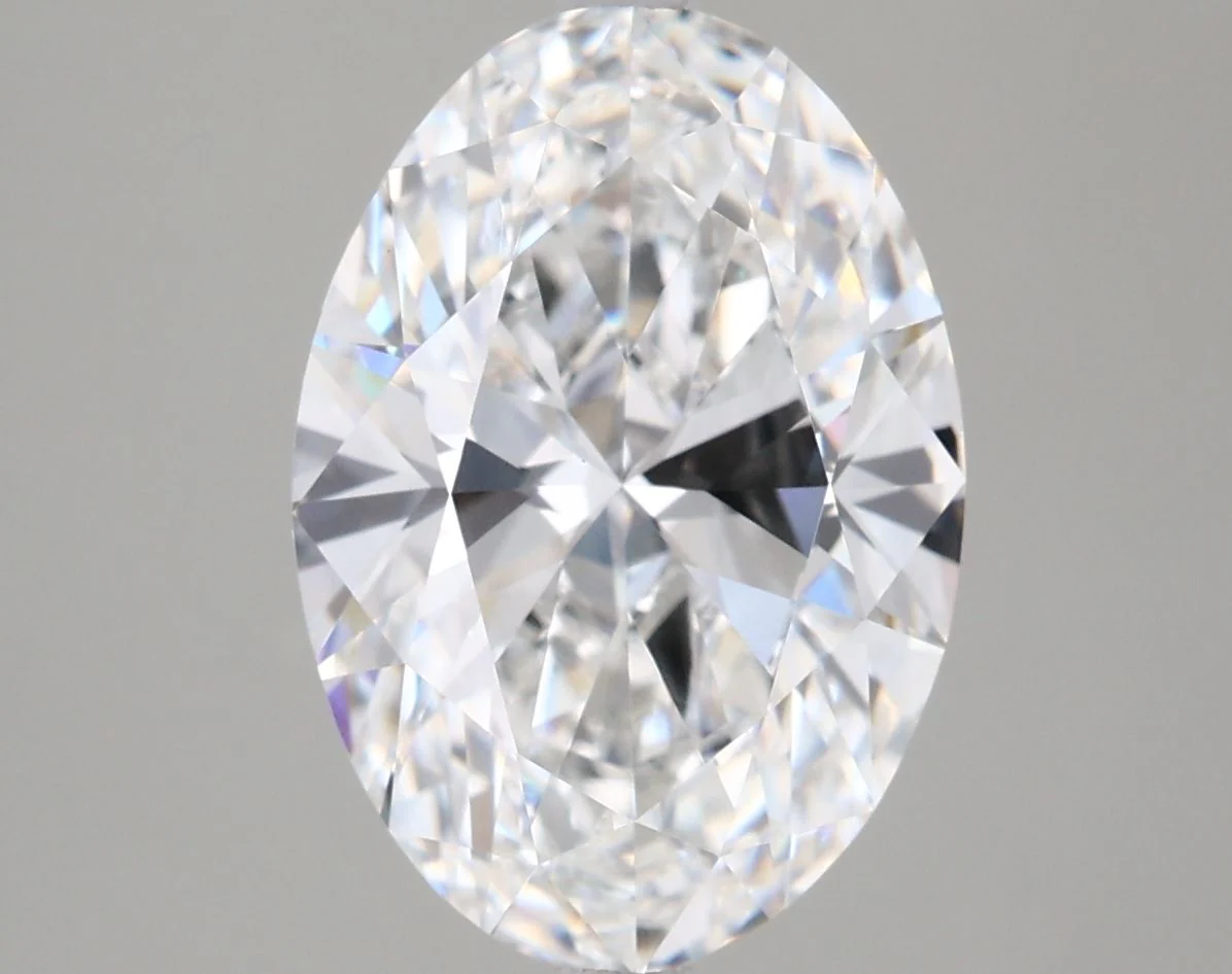 3.03 Carat E-VVS2 Oval Lab Diamond