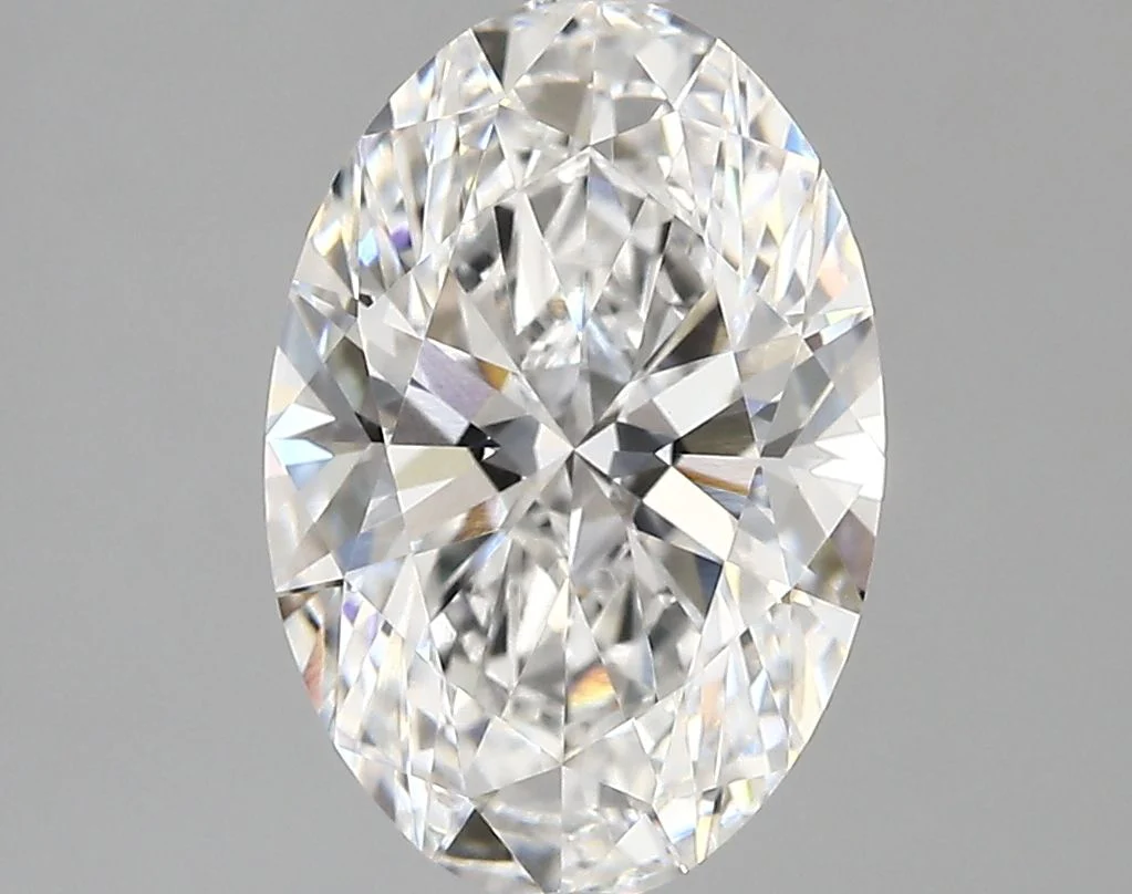 3.03 Carat E-VVS2 Oval Lab Diamond