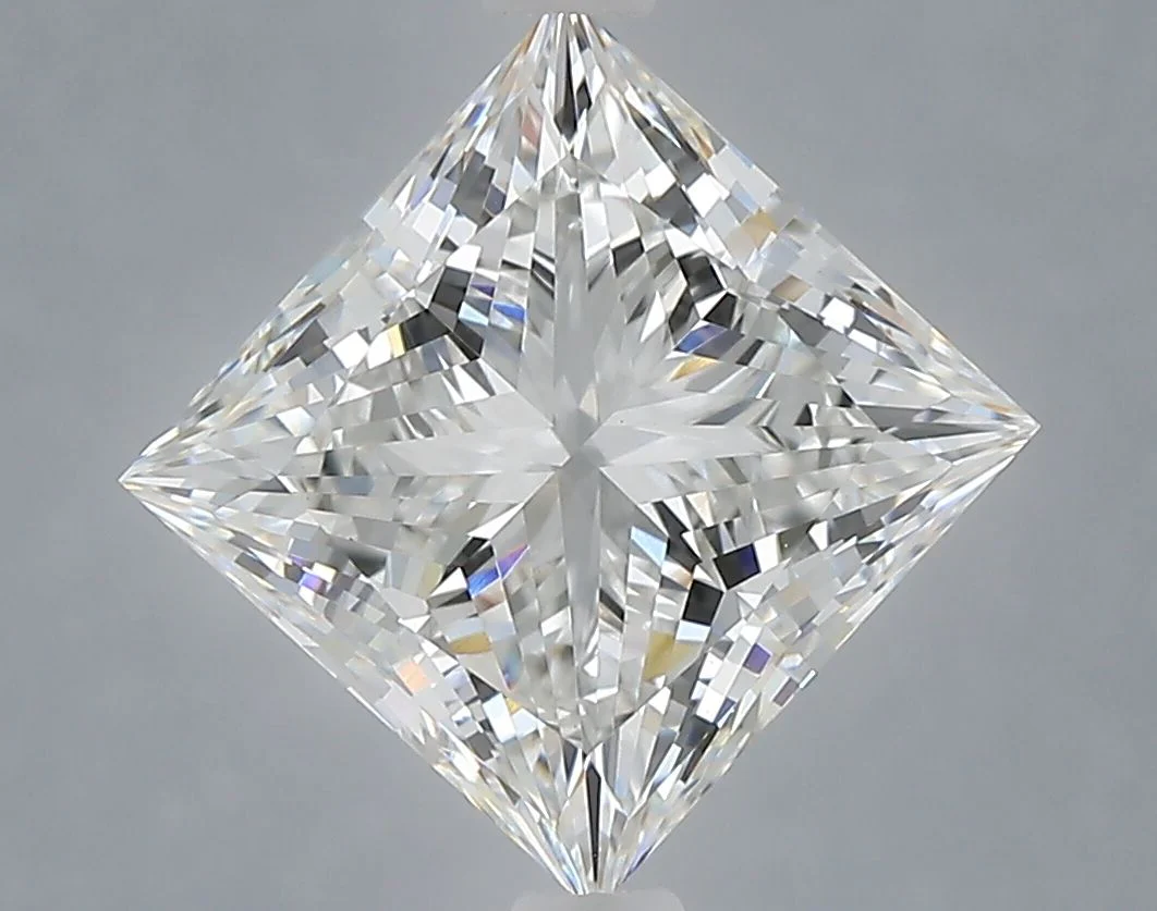 3.03 Carat E-VVS2 Princess Lab Diamond