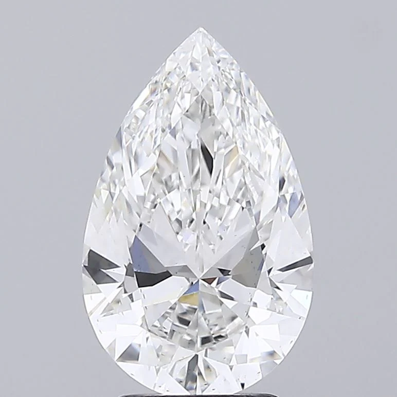 3.03 Carat F-VS2 Pear Lab Diamond