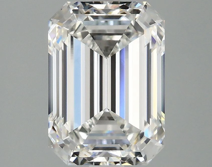 3.04 Carat D-VVS2 Emerald Lab Diamond