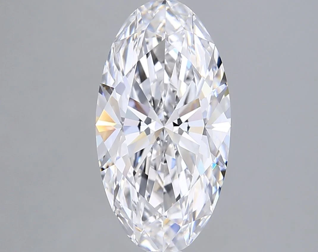 3.04 Carat D-VVS2 Oval Lab Diamond