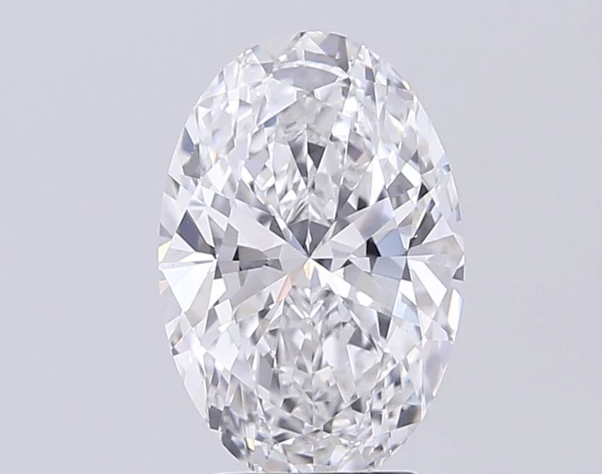 3.04 Carat E-VS1 Oval Lab Diamond