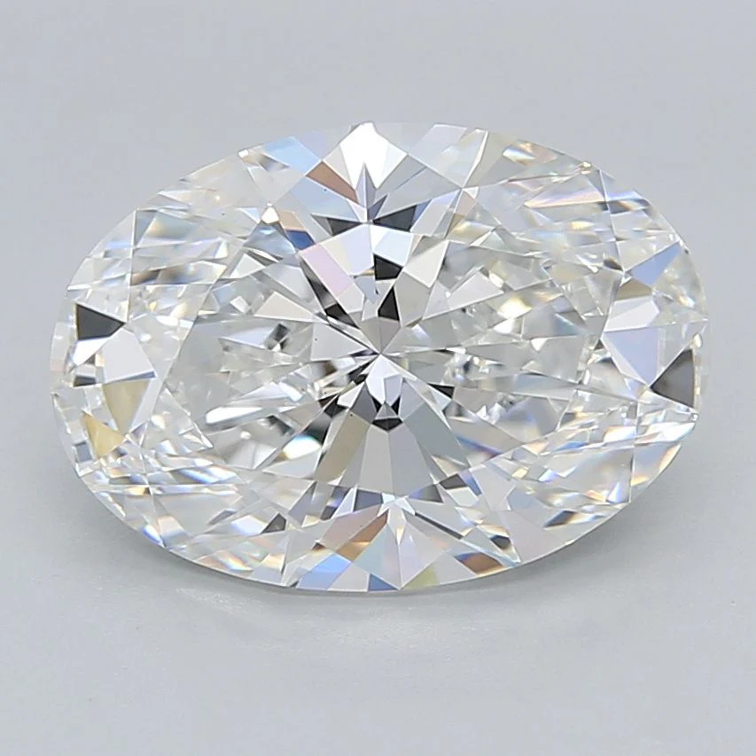 3.04 Carat E-VS1 Oval Lab Diamond